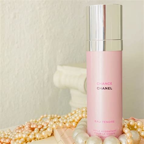 chance chanel eau tendre sheer moisture mist|Chanel chance body spray.